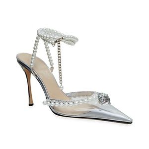 MACH & MACH Diamond of Elizabeth PVC High Heel Pumps